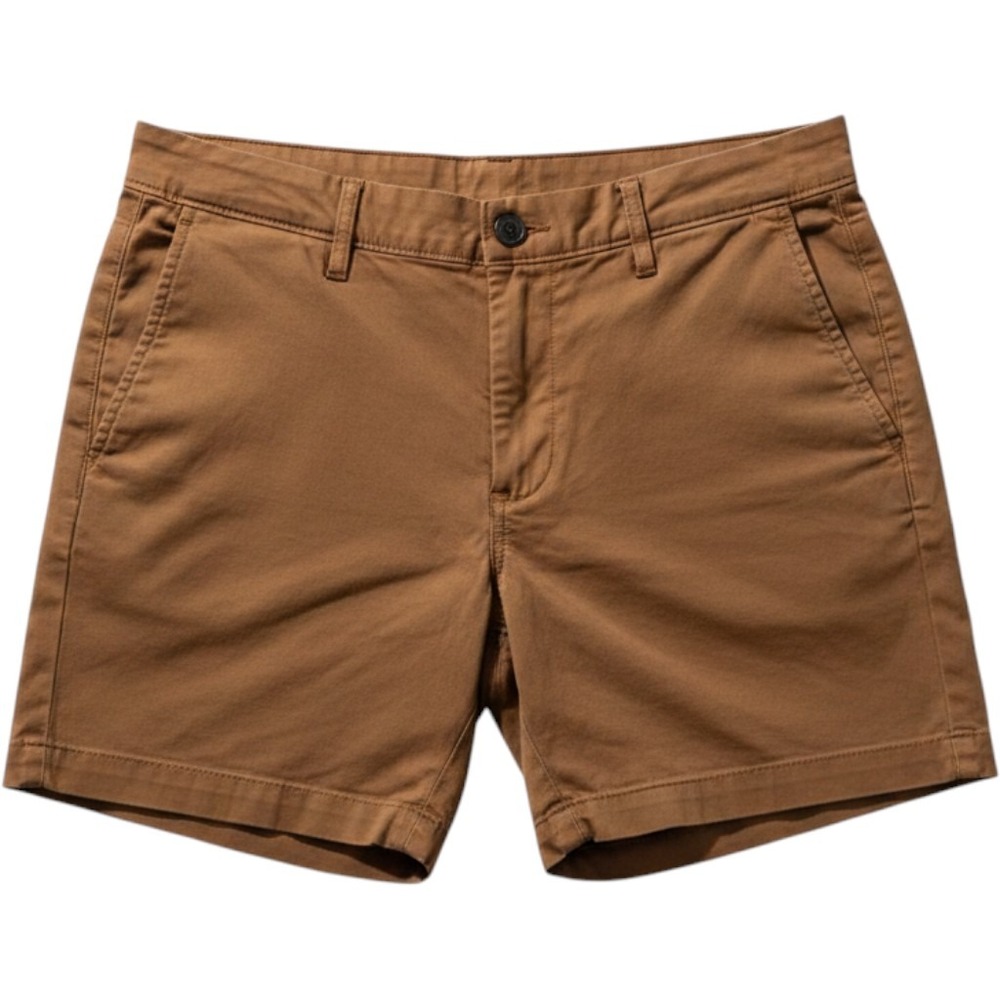 Goodthreads Men's Flat‎ Front Shorts in Brown